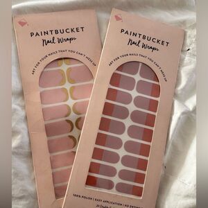 Paintbucket Nail Wraps set of 2